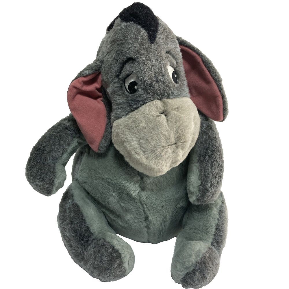 Walt Disney Store Winnie‎ the Pooh Large EEYORE 15" Plush Stuffed Animal Plush